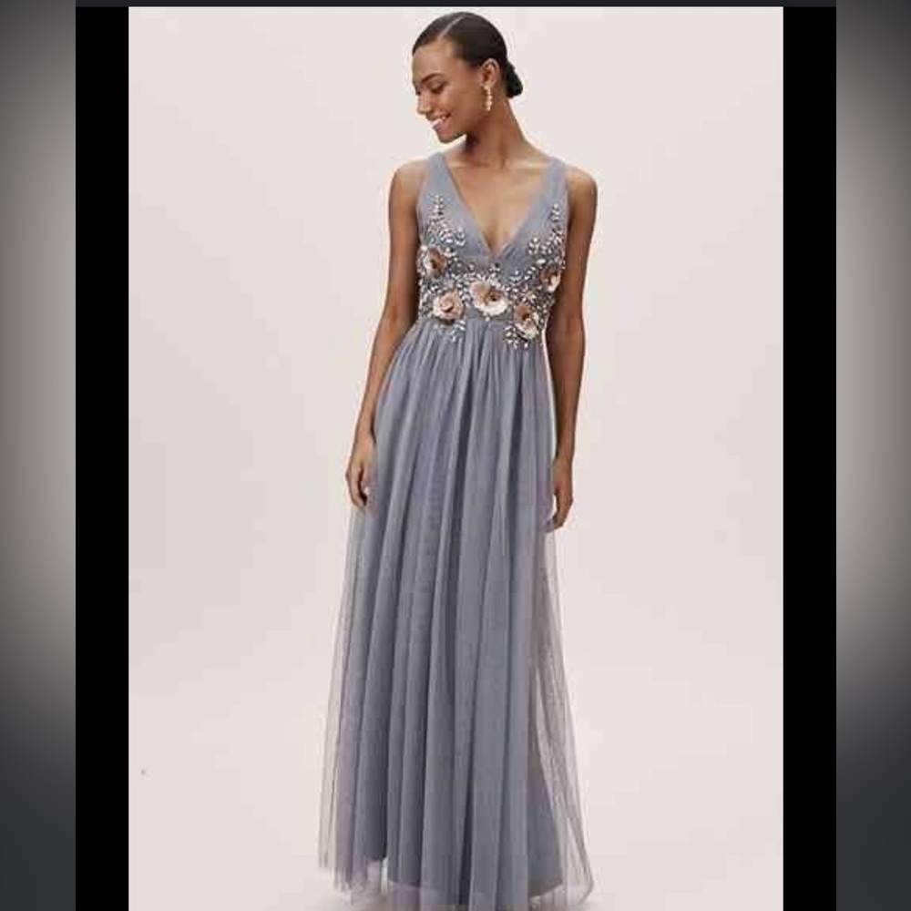 Anthropologie x BHDLN Isabel Embellished Maxi Dress